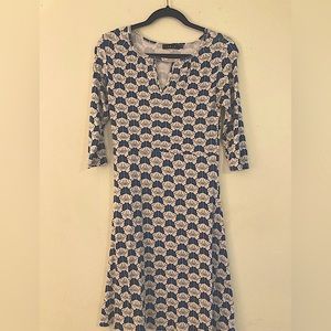 Yala organic bamboo viscose mid dress